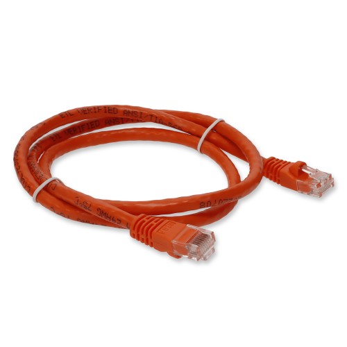 AddOn Networks ADD-1-5FCAT6-OE networking cable Orange 18.1" (0.46 m) Cat6 U/UTP (UTP)