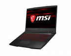 MSI Gaming GF65 9SEXR-838 Thin Intel® Core™ i7 i7-9750H Laptop 15.6" Full HD 8 GB DDR4-SDRAM 512 GB SSD NVIDIA® GeForce RTX™ 2060 Wi-Fi 5 (802.11ac) Windows 10 Home Black