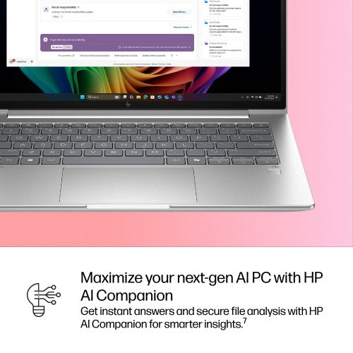 HP EliteBook 6 G1q Next Gen AI PC Wolf Pro Security Edition Copilot+ PC Snapdragon X1P-42-100 Laptop 14" WUXGA 32 GB LPDDR5x-SDRAM 1 TB SSD Wi-Fi 7 (802.11be) Windows 11 Pro Silver