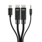 Belkin F1D9020B06T KVM cable Black 70.9" (1.8 m)