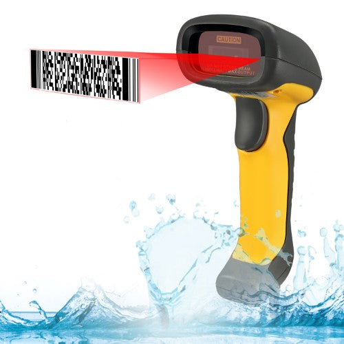 Adesso NuScan 5200TU Handheld bar code reader 1D/2D CMOS Yellow