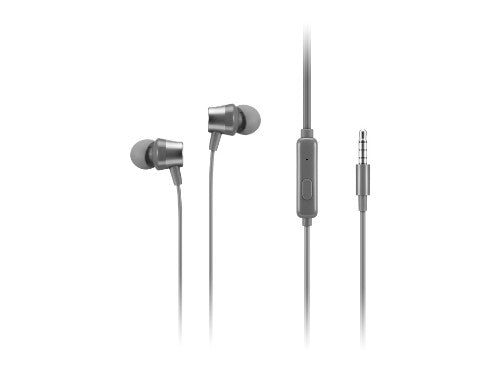 Lenovo 110 Analog Headphones Wired In-ear Calls/Music Gray