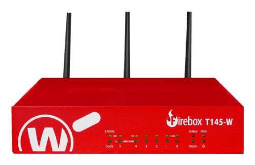 WatchGuard Firebox T145-W hardware firewall Desktop 0.71 Gbit/s