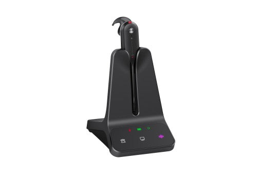 Yealink WH63 E2 UC Headset Wireless Ear-hook Calls/Music Black