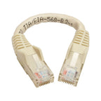 Tripp Lite N201-06N-WH networking cable White 5.91" (0.15 m) Cat6 U/UTP (UTP)