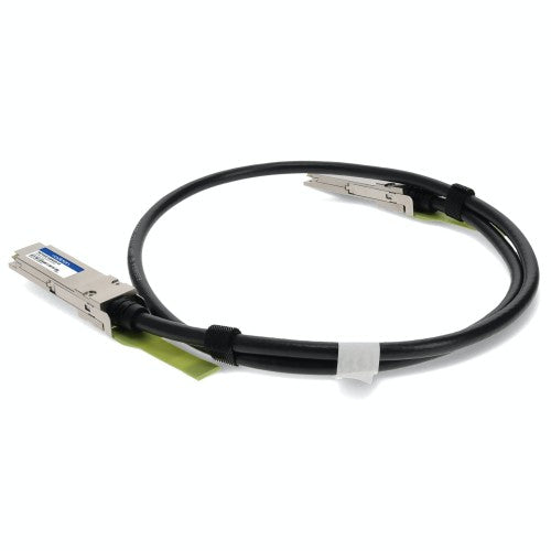AddOn Networks MCP1650-V00AE30-AO InfiniBand/fibre optic cable 19.7" (0.5 m) QSFP56 Black