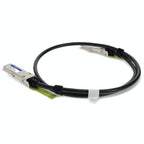 AddOn Networks MCP1650-V00AE30-AO InfiniBand/fibre optic cable 19.7" (0.5 m) QSFP56 Black