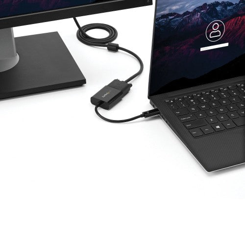 StarTech.com CDP2VGA USB graphics adapter 1920 x 1200 pixels Black