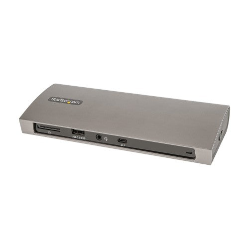 StarTech.com TB4CDOCK laptop dock/port replicator Wired Thunderbolt 4 Black, Gray