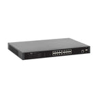 Eaton NGS16C2POE-1 network switch Managed L2 Gigabit Ethernet (10/100/1000) Power over Ethernet (PoE) 1U Black
