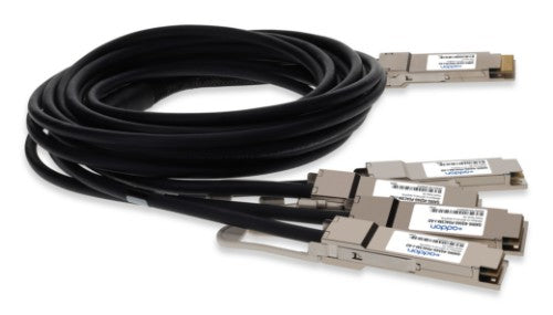 AddOn Networks Q400G-4Q56G-PDAC3M-J-AO InfiniBand/fibre optic cable 118.1" (3 m) QSFP-DD QSFP56 Twinax Black