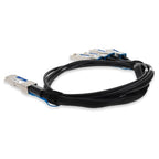 AddOn Networks QSFP28-4SFP28-PDAC2-5M-DE-AO InfiniBand/fibre optic cable 98.4" (2.5 m) 4x SFP28 DAC