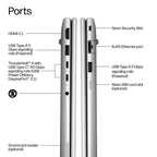HP EliteBook 6 G2i 16 inch Notebook Next Gen AI PC Wolf Pro Security Edition Copilot+ PC 325 Laptop 16" WUXGA 16 GB DDR5-SDRAM 512 GB SSD Wi-Fi 7 (802.11be) Windows 11 Pro Silver