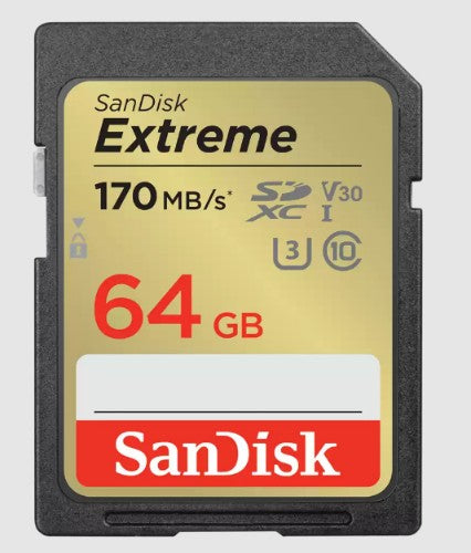 SanDisk Extreme 64 GB SDXC UHS-I Class 10