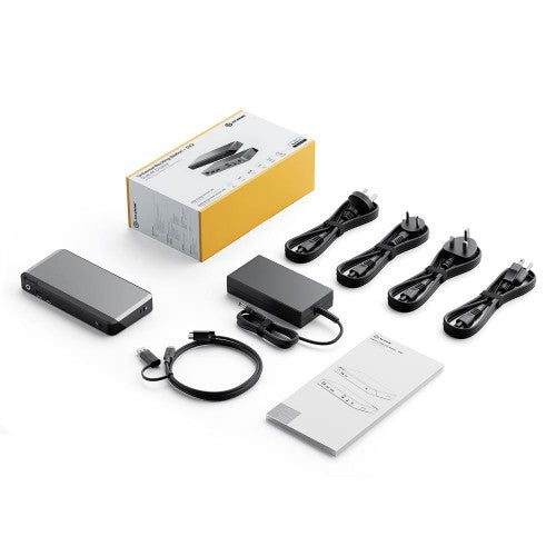 ALOGIC DX2 Wired USB 3.2 Gen 1 (3.1 Gen 1) Type-C Black, Gray