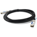 AddOn Networks 100G-DACP-QSFP1M-AO InfiniBand/fibre optic cable 78.7" (2 m) QSFP28 Black