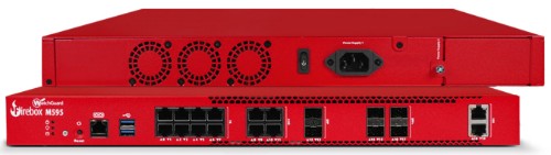 WatchGuard Firebox M595 hardware firewall 1U 7.2 Gbit/s