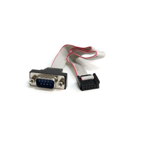StarTech.com PNL9M16 serial cable Gray 16" (0.406 m) DB-9 IDC