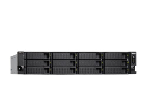 QNAP TS-h1886XU-RP R2 NAS Rack (2U) Intel® Xeon® D D-1622 32 GB DDR4 0 TB QuTS hero Black