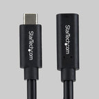 StarTech.com USB440GCMCF2F USB cable USB4 Gen 3x2 23.6" (0.6 m) USB C 40 Gbit/s 240 W Black