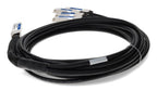 AddOn Networks CAB-D-4Q-400G-3M-AO InfiniBand/fibre optic cable 118.1" (3 m) QSFP-DD 4x QSFP56 DAC Black, Stainless steel