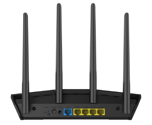 ASUS RT-AX1800S wireless router Gigabit Ethernet Dual-band (2.4 GHz / 5 GHz) Black