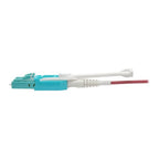 Tripp Lite N821-02M-MG-T InfiniBand/fibre optic cable 78.7" (2 m) 2x LC Magenta, Turquoise, White