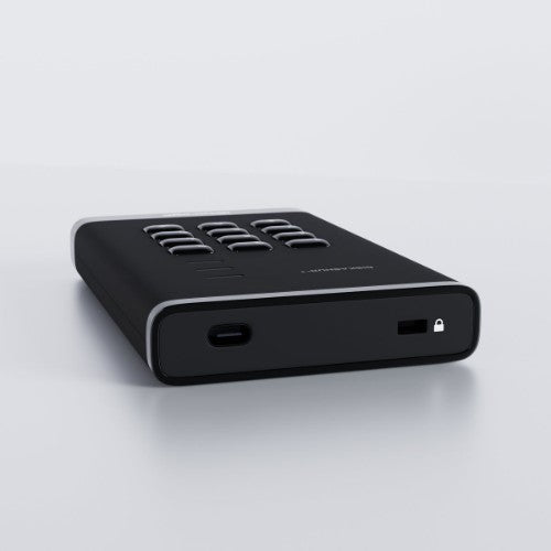 iStorage diskAshur3 2 TB USB Type-C 3.2 Gen 1 (3.1 Gen 1) Black