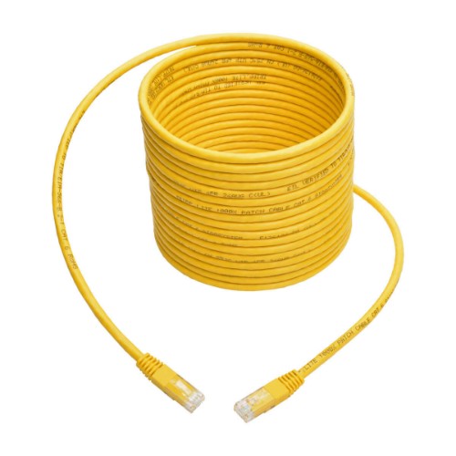 Tripp Lite N200-020-YW networking cable Yellow 239.8" (6.09 m) Cat6 U/UTP (UTP)