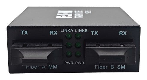 Eaton N784-MDC-4SCSC network media converter 100 Mbit/s 1310 nm Black