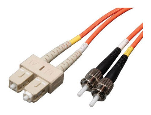 Eaton N304-10M InfiniBand/fibre optic cable 393.7" (10 m) 2x SC 2x ST OFNR Black, Orange, White