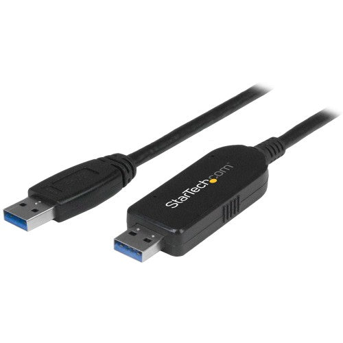 StarTech.com USB3LINK USB cable USB 3.2 Gen 1 (3.1 Gen 1) 70.9" (1.8 m) USB A 5 Gbit/s Black