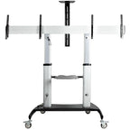 StarTech.com STNDMTVDUO TV mount 60" Black, Silver