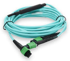 AddOn Networks MFP7E20-N015-AO InfiniBand/fibre optic cable 590.6" (15 m) MPO 2x MPO LOMM Aqua color