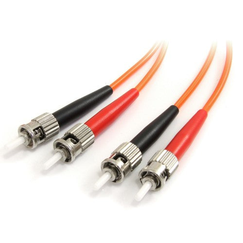 StarTech.com FIBSTST2 InfiniBand/fibre optic cable 78.7" (2 m) ST Orange