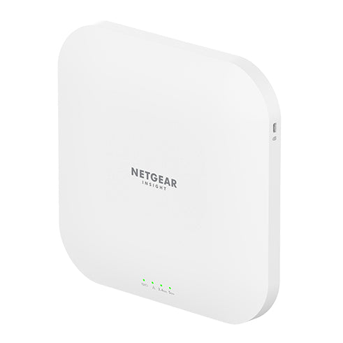 NETGEAR Insight Cloud Managed WiFi 6 AX3600 Dual Band Access Point (WAX620) 3600 Mbit/s White Power over Ethernet (PoE)