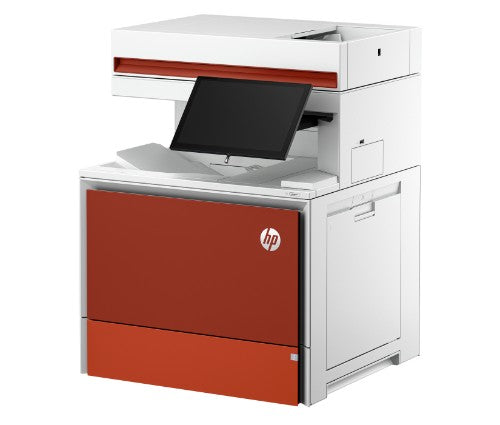 HP LaserJet Enterprise Flow 6800zf Multifunction Color Printer, Ethernet Only; Copier, Scanner
