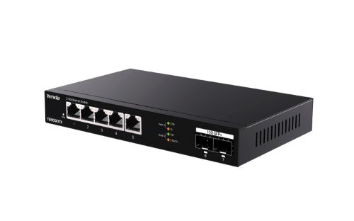 Tenda TEM2007X network switch 2.5G Ethernet (100/1000/2500) Desktop Black