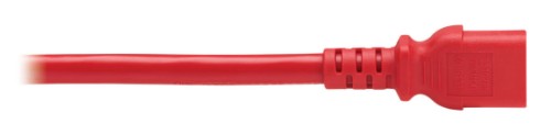 Eaton P005-E02-ARD-6 power cable Red 23.6" (0.6 m) IEC C14 IEC C13