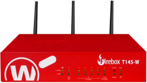 WatchGuard Firebox T145-W hardware firewall 1U 0.71 Gbit/s