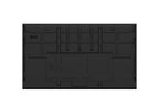 LG 98UH5Q-H signage display Digital signage flat panel 98" LCD Wi-Fi 500 cd/m² 4K Ultra HD Black WebOS 24/7