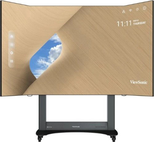 Viewsonic LDS138-151 signage display Digital signage flat panel 138" LED Wi-Fi 600 cd/m² Full HD Black