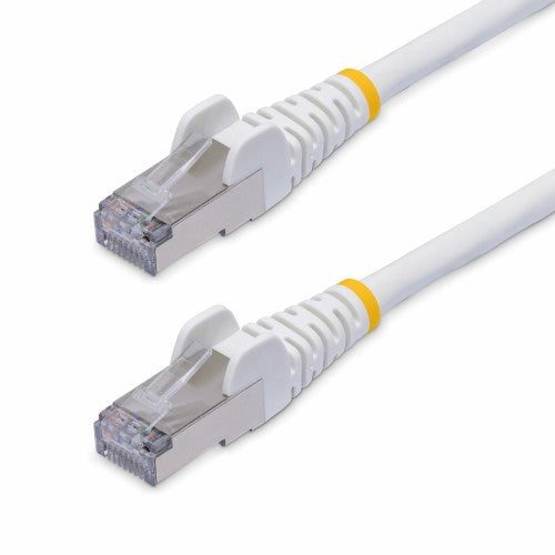 StarTech.com NLWH-1F-CAT8-PATCH networking cable White 12" (0.305 m) S/FTP (S-STP)