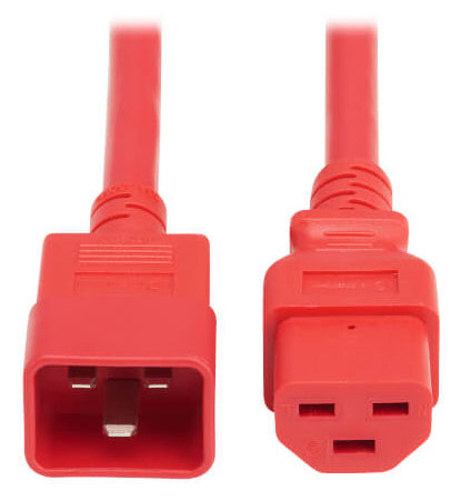 Eaton P035-004-ARD power cable Red 35.4" (0.9 m) C20 coupler C21 coupler