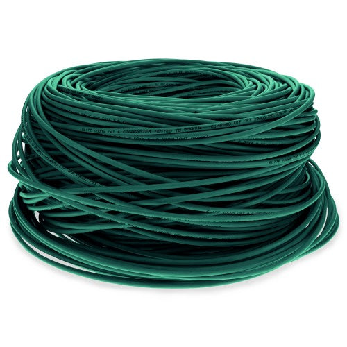AddOn Networks ADD-CAT6BULK1KS-GN networking cable Green 12000" (304.8 m) Cat6