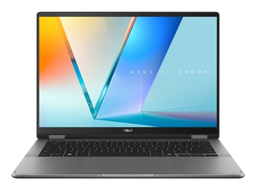 ASUS Vivobook 14 Flip TP3407AA-DS96T Copilot+ PC Intel Core Ultra 9 386H Hybrid (2-in-1) 14" Touchscreen WUXGA 32 GB LPDDR5x-SDRAM 1 TB SSD Wi-Fi 7 (802.11be) Windows 11 Home Gray