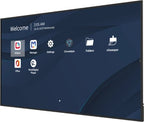 Viewsonic CDE8631-1C signage display Digital signage flat panel 86" LCD Wi-Fi 500 cd/m² 4K Ultra HD Black Built-in processor Android 14 24/7