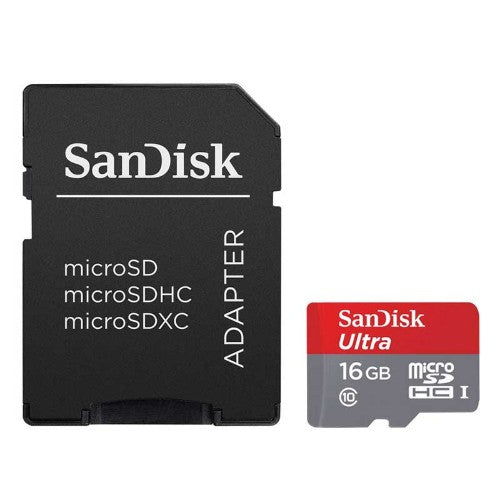 SanDisk MicroSDHC 16GB Class 10