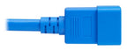 Eaton P035-003-ABL power cable Blue 35.4" (0.9 m) IEC C20 C21 coupler