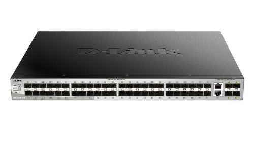 D-Link DGS-3130-54S Managed L3 Black, Gray